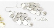 Cheap  Bohemia retro Rhombus earrings Eh00120silver