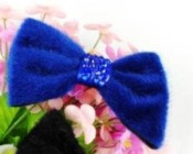 Sweety charpie with diamond setting bowknot barrette