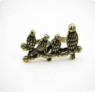 MAIN RUDDER retro birds ringent ring Jz00031