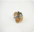 Diamond opal ring Jz00047