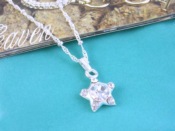 Cheap SPN0028 Fashion CZ Silver Necklace
